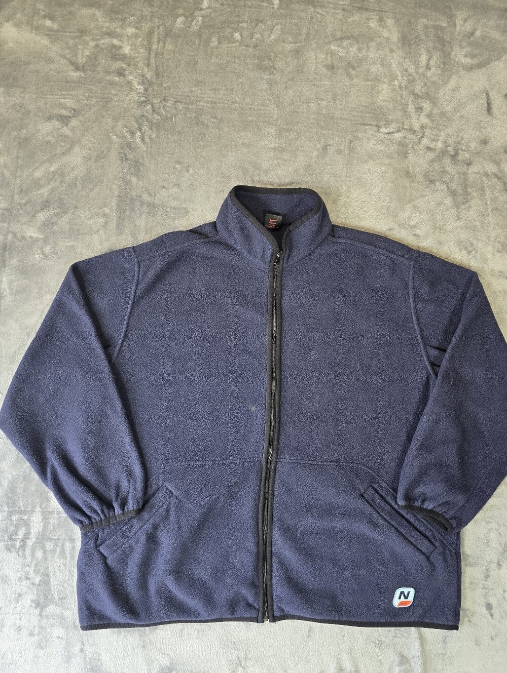 Vintage Nike Full Zip Fleece Sweater Size XL Fits 2XL